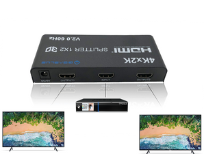 GigaBlue Ultra 4K HDMI 2.0 HDR Splitter 1in-2out 4K 60Hz/30Hz