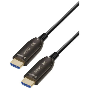 Ultra 4K/8K HDMI Kabel 20m 120Hz/60Hz 2.1 HDR Anschlusskabel Aktiv Glasfaser 20m