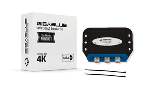 GigaBlue Ultra DiSEqC Schalter 2/1, 4/1 & 8/1 – mit Wetterschutzgehäuse