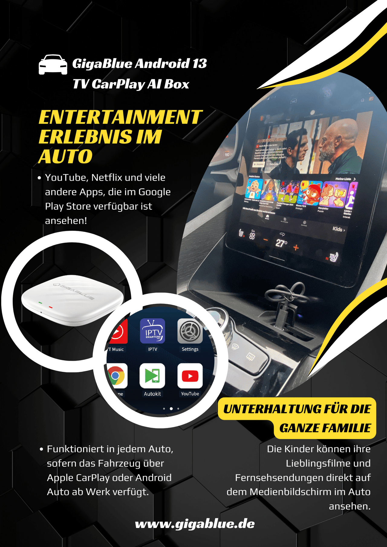 GigaBlue UHD Trio 4K PRO - Combo Tuner, W-LAN 1200Mbps