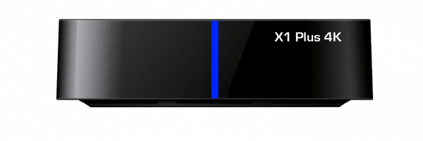 GigaBlue UHD X1 Plus 4K Android IPTV/OTT Media Streamer 1x DVB-S2x Tuner