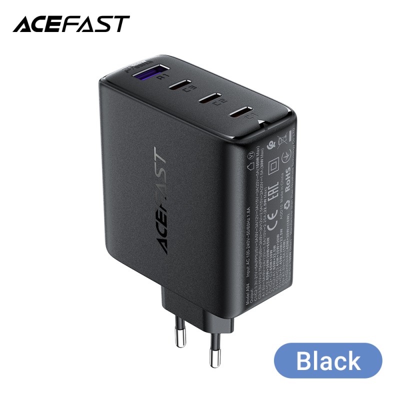 ACEFAST A94 GaN-Schnellladegerät 100W – 3×USB-C & 1×USB-A