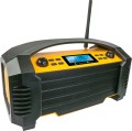 DAB+/FM Baustellen Radio, Bluetooth, Lithium Akku