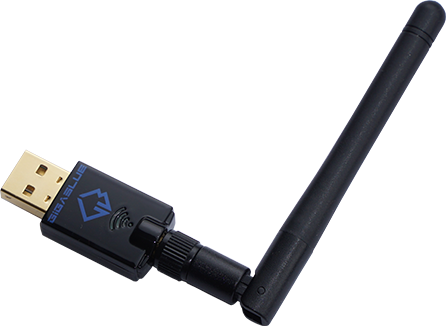 GigaBlue Ultra 600Mbps W-LAN 2.4 & 5 GHz USB 2.0