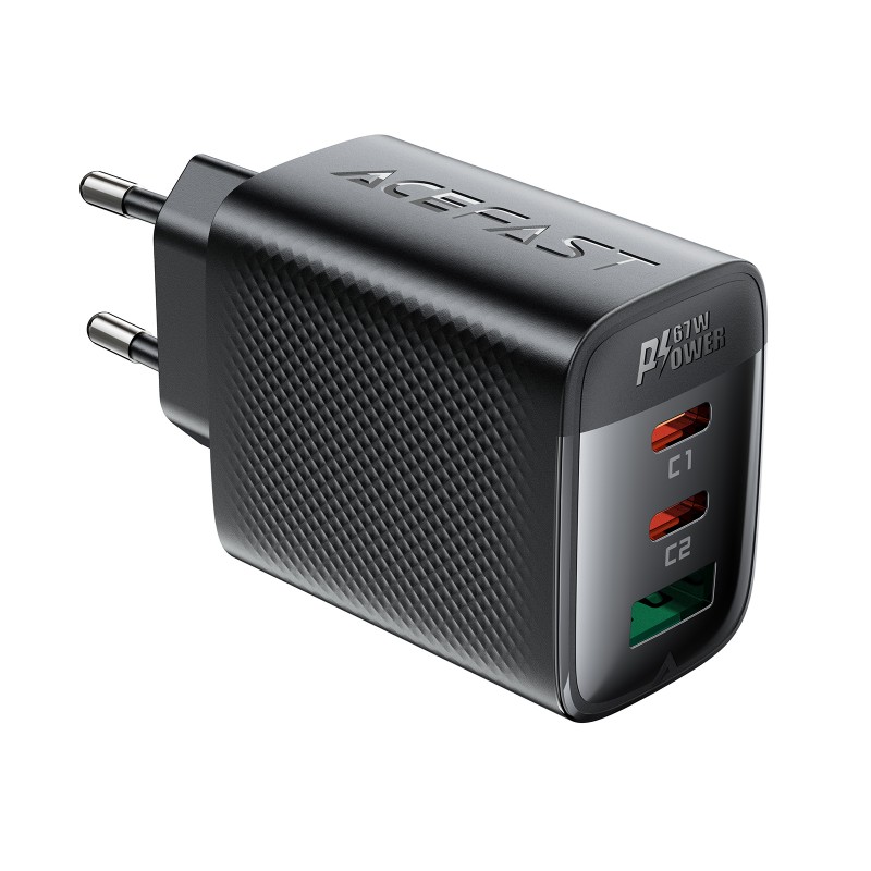 ACEFAST A108 GaN-Schnellladegerät 67W – 2×USB-C & 1×USB-A