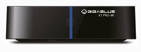 GigaBlue UHD X1 PRO 4K Android 12 IP-TV/OTT 1x DVB-S2x Tuner Media Player
