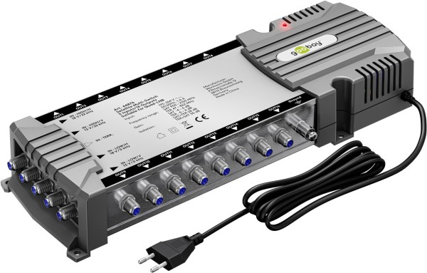 Sat-Multischalter 5 Eingänge/16 Ausgänge Goobay